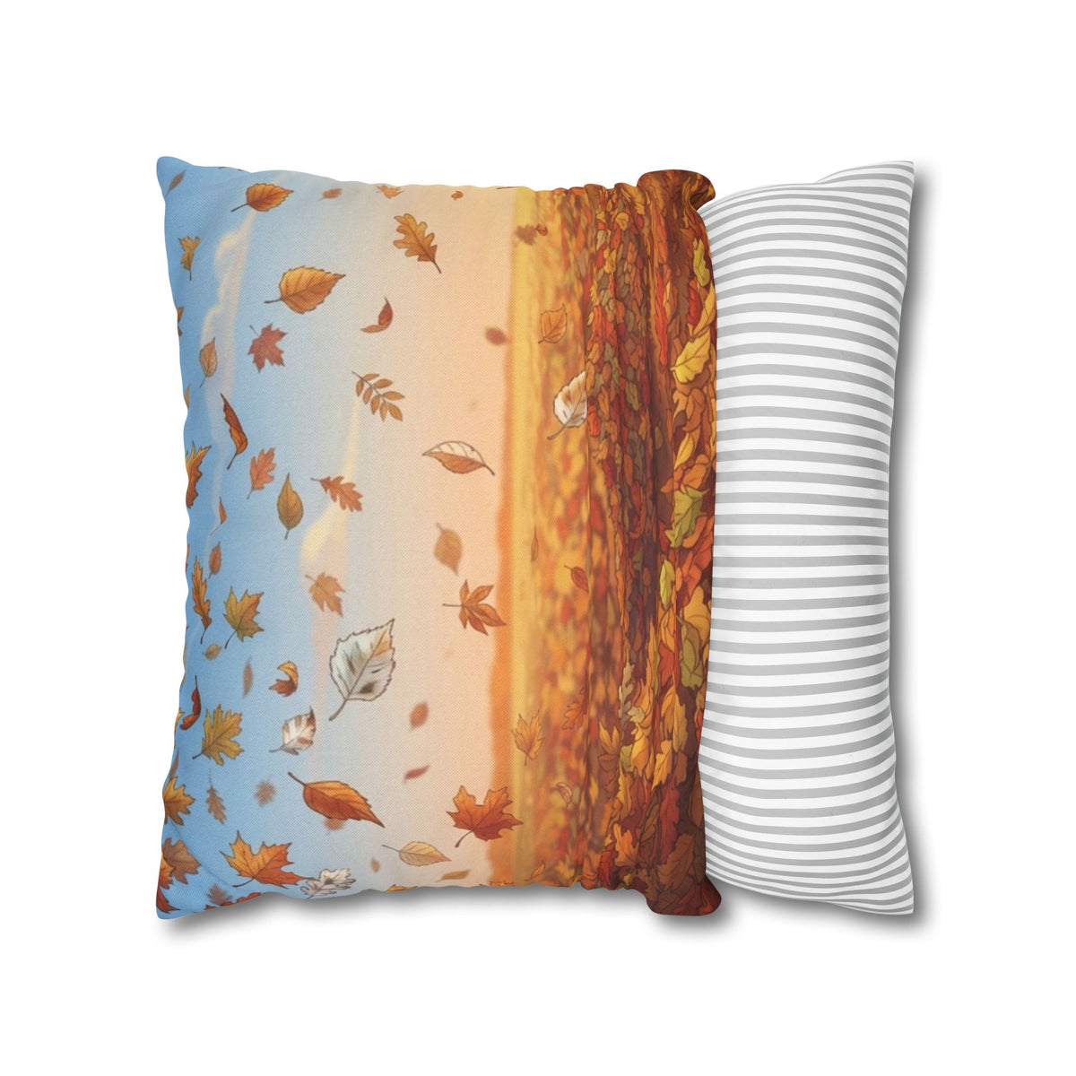 Spun Polyester Square Pillowcase