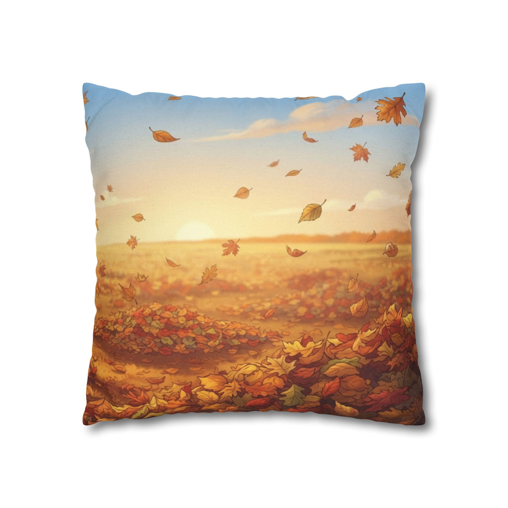 Spun Polyester Square Pillowcase