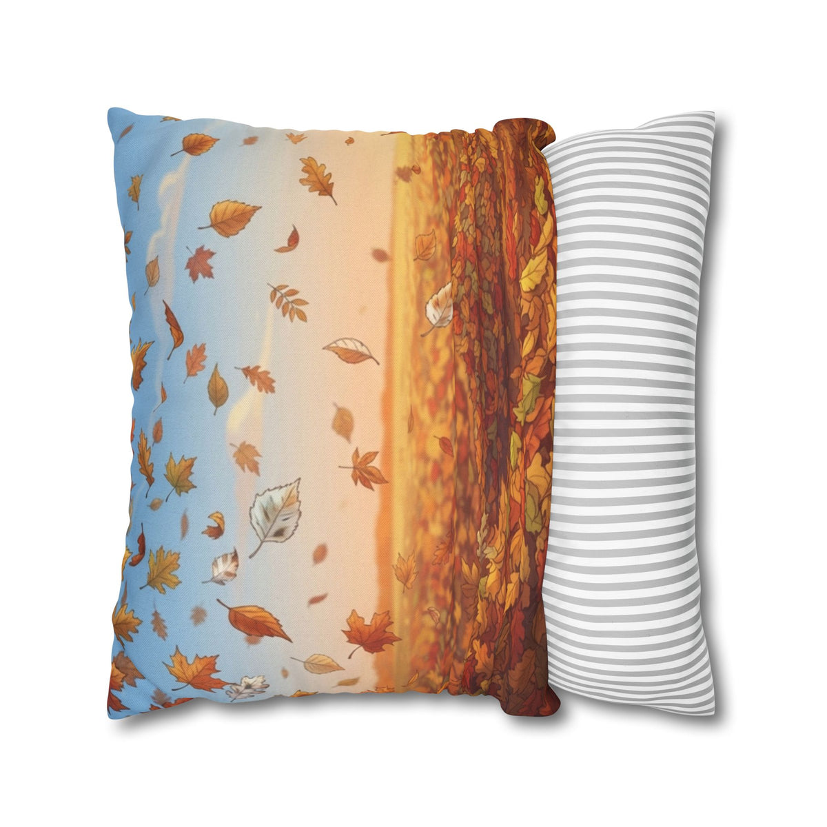 Spun Polyester Square Pillowcase