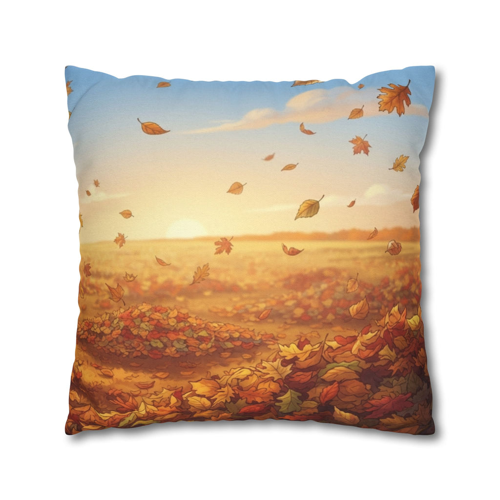 Spun Polyester Square Pillowcase