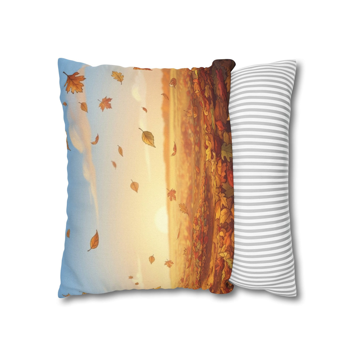 Spun Polyester Square Pillowcase