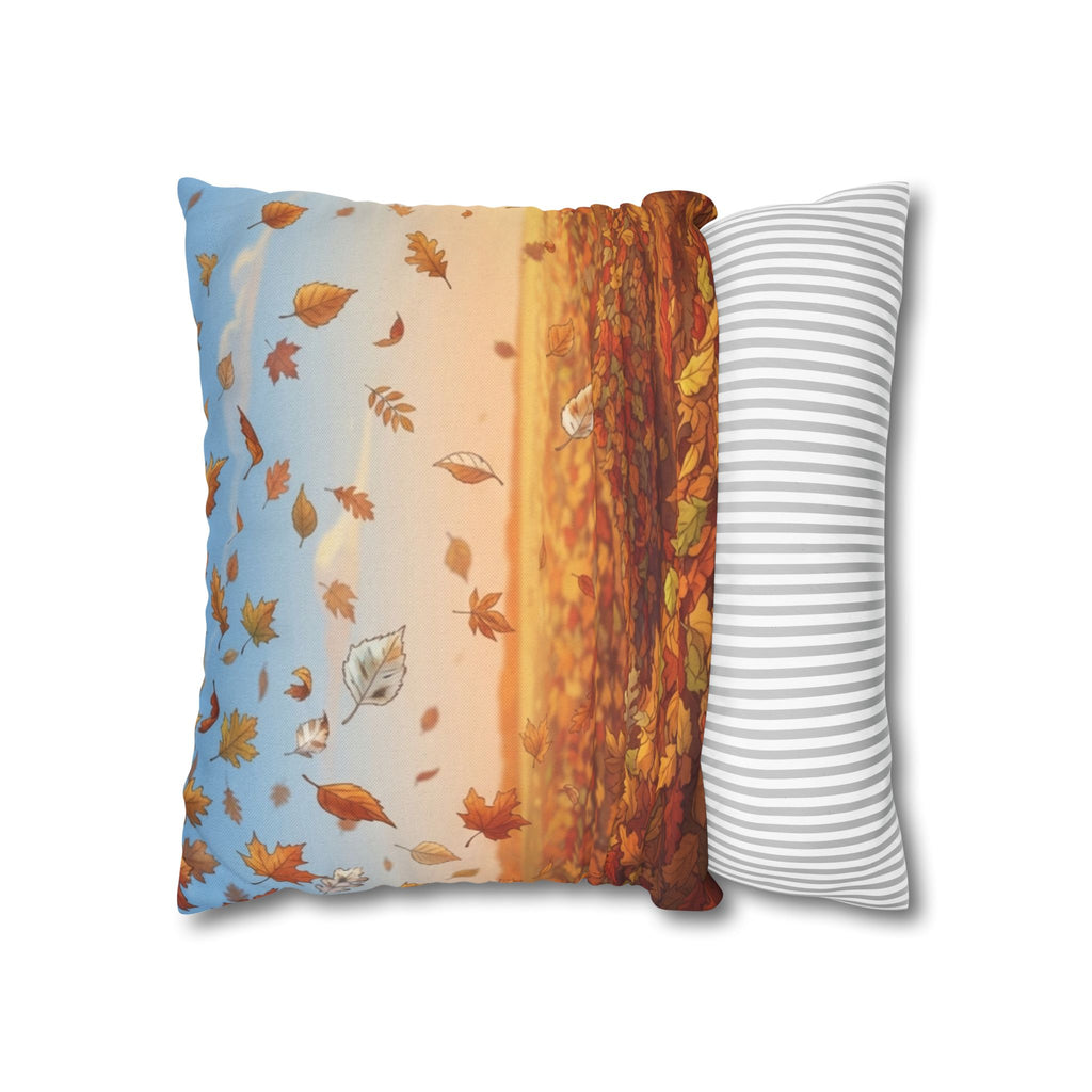 Spun Polyester Square Pillowcase