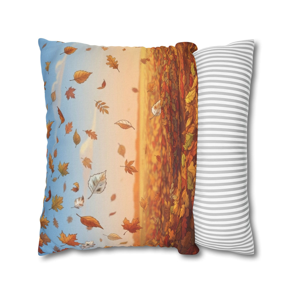 Spun Polyester Square Pillowcase