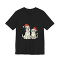 Christmas Dog and Cat Tee — Festive Pets Holiday T-Shirt