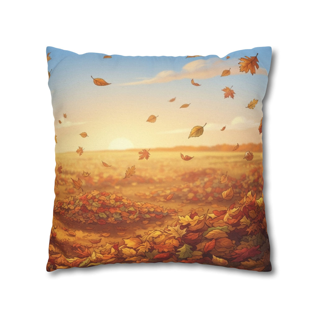 Spun Polyester Square Pillowcase