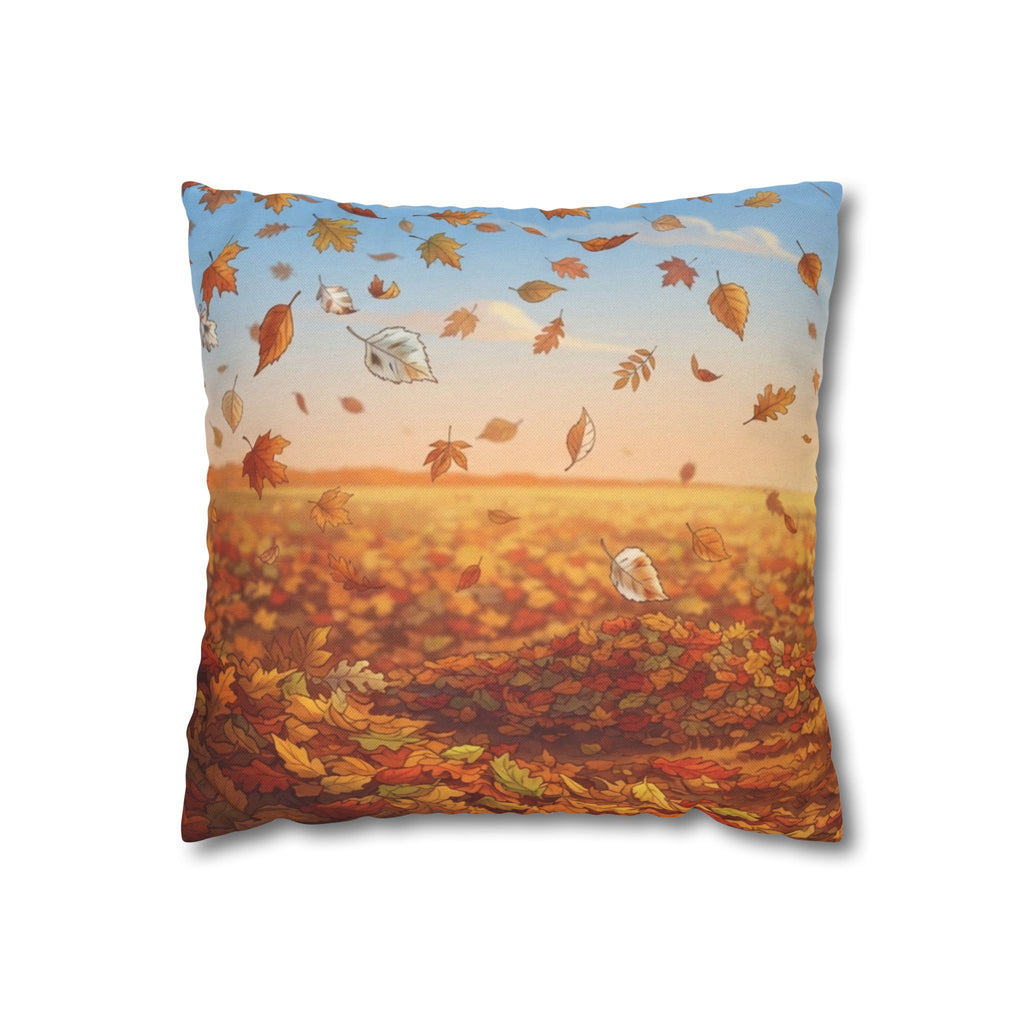 Spun Polyester Square Pillowcase
