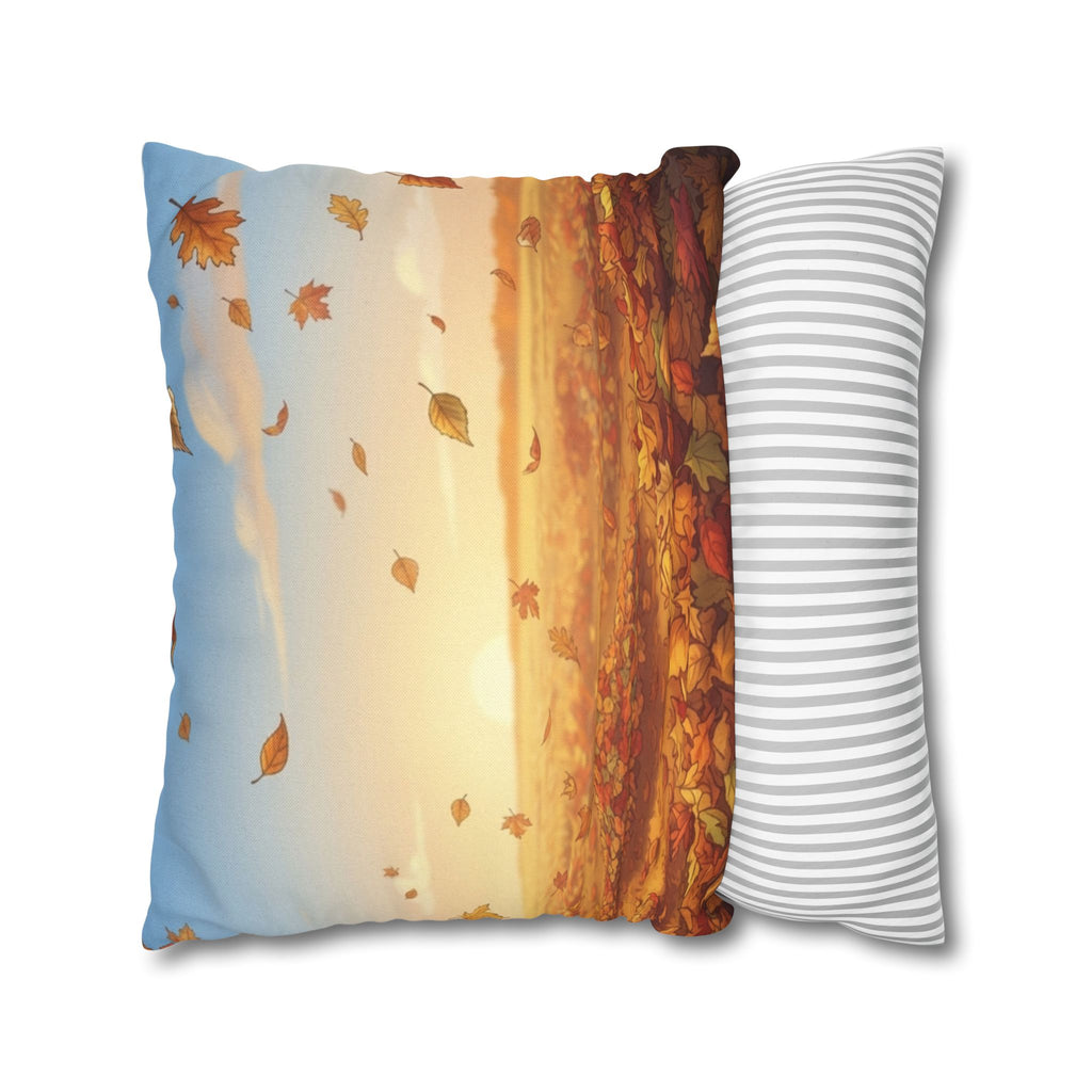 Spun Polyester Square Pillowcase