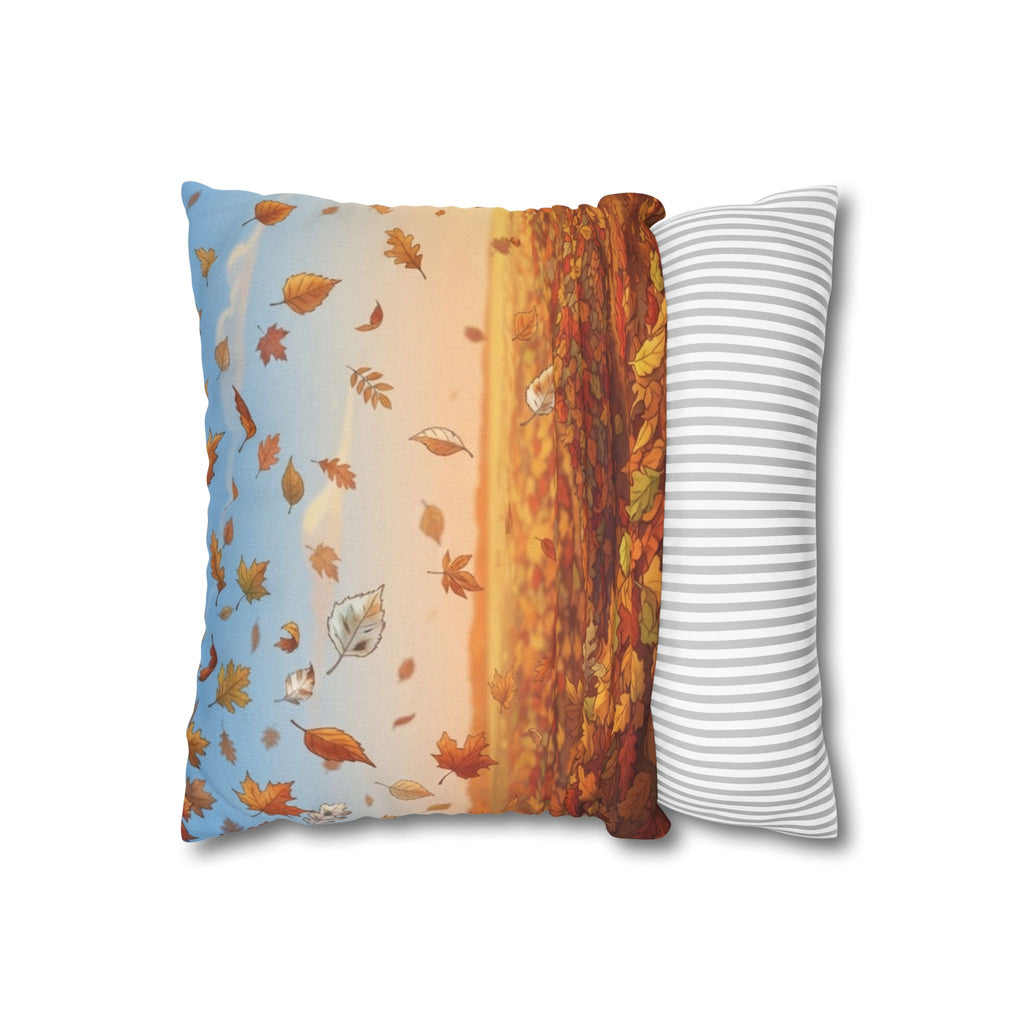 Spun Polyester Square Pillowcase